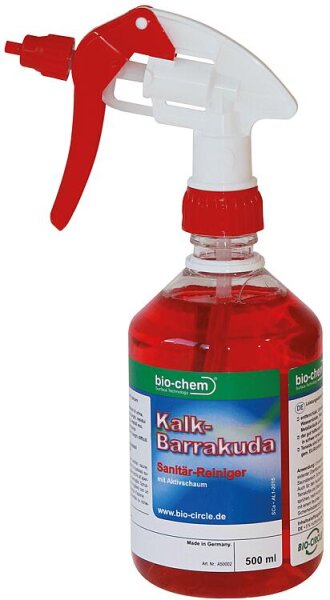 Kalkreiniger BIO-CIRCLE Kalk-Barrakuda 500ml Handzerstäuber