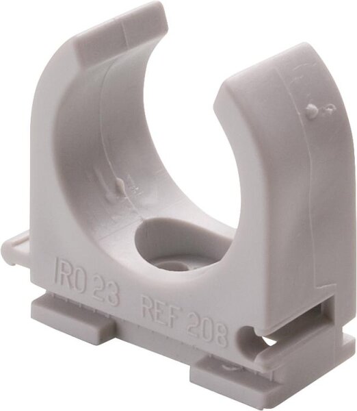 Rohr-Klemmschelle DN 16, grau / VPE 100 Stk.