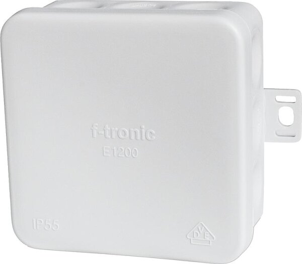 FR-Abzweigkasten F-Tronic IP54 80x80x37mm, grau